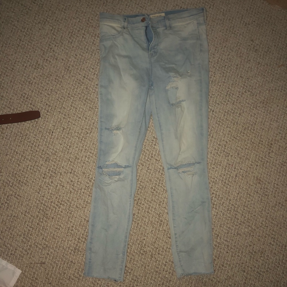lightwash pacsun jeans